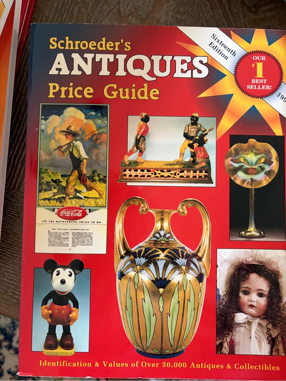 Antiques Price Guide - Red Cover